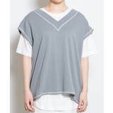 【WEB限定】スウェットベストセットTシャツ | WEGO【WOMEN】 | 詳細画像9