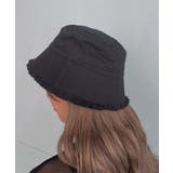 ブラック | フリンジバケットハット レディース 夏 | WEGO【WOMEN】