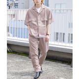 リネンライクフラップポケット5分袖シャツ | WEGO【MEN】 | 詳細画像11