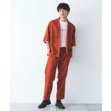 リネンライクフラップポケット5分袖シャツ | WEGO【MEN】 | 詳細画像21