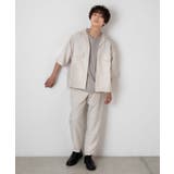 リネンライクフラップポケット5分袖シャツ | WEGO【MEN】 | 詳細画像24
