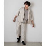 リネンライクフラップポケット5分袖シャツ | WEGO【MEN】 | 詳細画像25