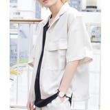 リネンライクフラップポケット5分袖シャツ | WEGO【MEN】 | 詳細画像28