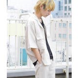 リネンライクフラップポケット5分袖シャツ | WEGO【MEN】 | 詳細画像30