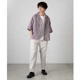 リネンライクフラップポケット5分袖シャツ | WEGO【MEN】 | 詳細画像35