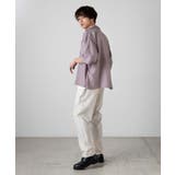 リネンライクフラップポケット5分袖シャツ | WEGO【MEN】 | 詳細画像37