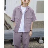 リネンライクフラップポケット5分袖シャツ | WEGO【MEN】 | 詳細画像40