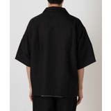 リネンライクフラップポケット5分袖シャツ | WEGO【MEN】 | 詳細画像44