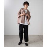 リネンライクフラップポケット5分袖シャツ | WEGO【MEN】 | 詳細画像7