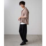 リネンライクフラップポケット5分袖シャツ | WEGO【MEN】 | 詳細画像9