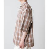 レトロチェックBIGシャツ(5分袖) | WEGO【MEN】 | 詳細画像9