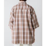 レトロチェックBIGシャツ(5分袖) | WEGO【MEN】 | 詳細画像10
