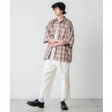 レトロチェックBIGシャツ(5分袖) | WEGO【MEN】 | 詳細画像3