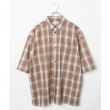 レトロチェックBIGシャツ(5分袖) | WEGO【MEN】 | 詳細画像19