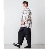 レトロチェックBIGシャツ(5分袖) | WEGO【MEN】 | 詳細画像6