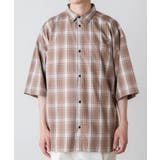 レトロチェックBIGシャツ(5分袖) | WEGO【MEN】 | 詳細画像7