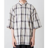 レトロチェックBIGシャツ(5分袖) | WEGO【MEN】 | 詳細画像8