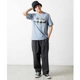 オーバルロゴプリントTシャツ | WEGO【MEN】 | 詳細画像3 