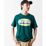 Dグリーン | オーバルロゴプリントTシャツ | WEGO【MEN】