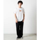 ファイヤーロゴ刺繍Tシャツ | WEGO【MEN】 | 詳細画像2