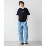 シンプルロゴ刺繍Tシャツ | WEGO【MEN】 | 詳細画像5
