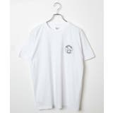 ホワイト | サークルドッグ刺繍Tシャツ | WEGO【MEN】