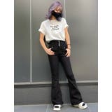 フロントロゴ刺繍Tシャツ | WEGO【WOMEN】 | 詳細画像2