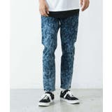 デニム中濃加工色 | ブリーチデニムスキニーパンツ | WEGO【MEN】