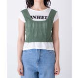 【2点セット】Tシャツsetバックレースアップニットビスチェ | WEGO【WOMEN】 | 詳細画像4