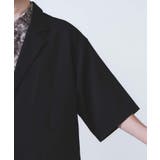 ハーフスリーブビックシルエット5分袖テーラードジャケット | WEGO【MEN】 | 詳細画像9
