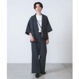 ハーフスリーブビックシルエット5分袖テーラードジャケット | WEGO【MEN】 | 詳細画像14