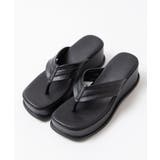 ブラック | 厚底ビーサン | WEGO【WOMEN】