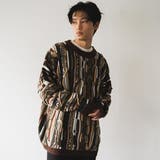 グリーンソノタ | 総柄デザインセーター | WEGO【MEN】