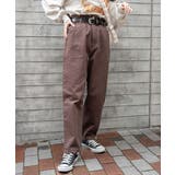 ブラウン | ハイウエストペーパーバックマムパンツ レディース 春 | WEGO【WOMEN】