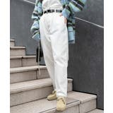 ホワイト | ハイウエストペーパーバックマムパンツ レディース 春 | WEGO【WOMEN】