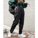 ブラック | ハイウエストペーパーバックマムパンツ レディース 春 | WEGO【WOMEN】