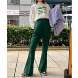 ポンチセンタープレスフレアパンツ レディース フレア | WEGO【WOMEN】 | 詳細画像13 