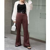 ポンチセンタープレスフレアパンツ レディース フレア | WEGO【WOMEN】 | 詳細画像17 