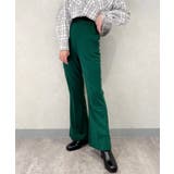 グリーン | ポンチセンタープレスフレアパンツ レディース フレア | WEGO【WOMEN】