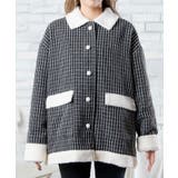 ツイードボアジャケット 韓国 韓国ファッション | WEGO【WOMEN】 | 詳細画像8