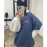 グラフィックロゴTシャツドッキングパーカー 韓国 韓国ファッション | WEGO【WOMEN】 | 詳細画像1