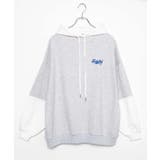 グラフィックロゴTシャツドッキングパーカー 韓国 韓国ファッション | WEGO【WOMEN】 | 詳細画像32