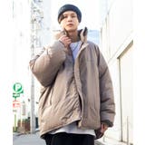 ベージュ | ボリュームネックパデッドジャケット | WEGO【MEN】