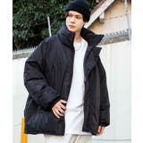 ブラック | ボリュームネックパデッドジャケット | WEGO【MEN】