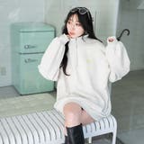 オーバーサイズハーフジッププルオーバー レディース 秋 | WEGO【WOMEN】 | 詳細画像15