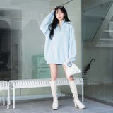 オーバーサイズハーフジッププルオーバー レディース 秋 | WEGO【WOMEN】 | 詳細画像17