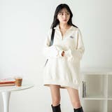 オーバーサイズハーフジッププルオーバー レディース 秋 | WEGO【WOMEN】 | 詳細画像24