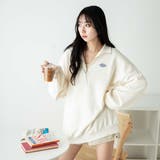 オーバーサイズハーフジッププルオーバー レディース 秋 | WEGO【WOMEN】 | 詳細画像27