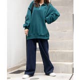 オーバーサイズハーフジッププルオーバー レディース 秋 | WEGO【WOMEN】 | 詳細画像28