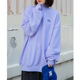 ライトパープル | オーバーサイズハーフジッププルオーバー レディース 秋 | WEGO【WOMEN】